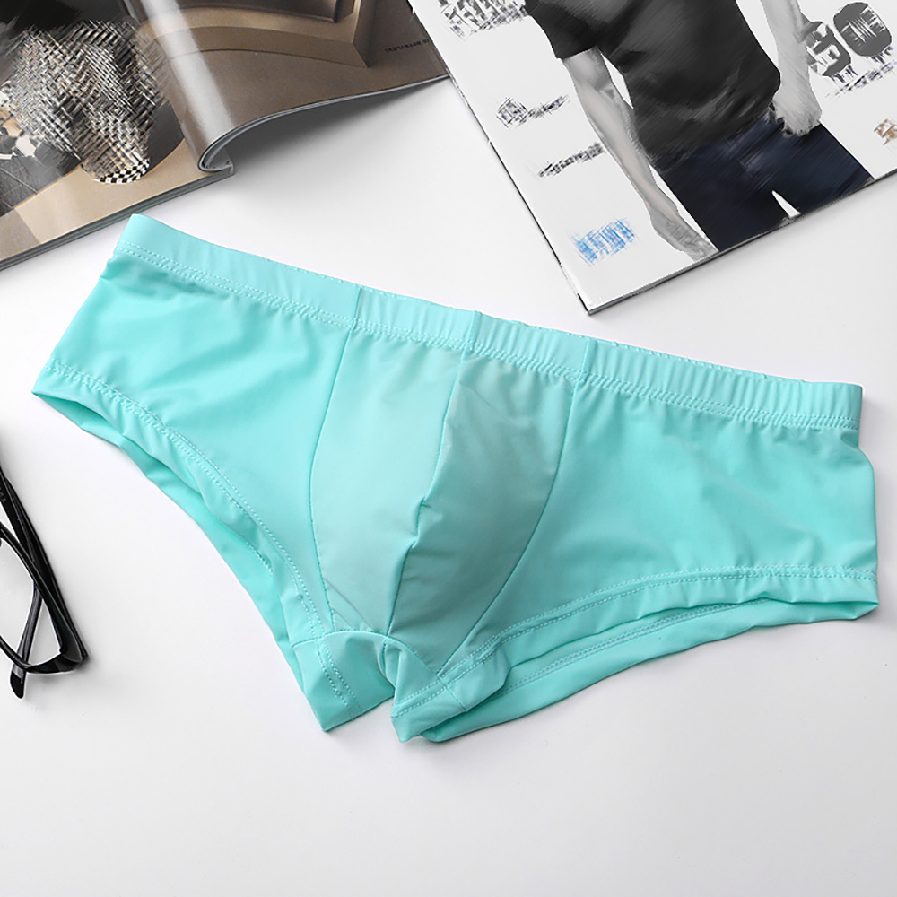 Ice Silk Underwear Lingerie Bo - Pouch Boxer Pouch 리뷰 및 가격