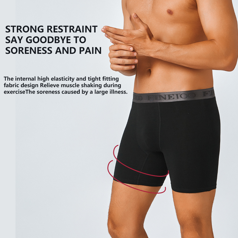 2pcs Cotton Long Boxers For Me - Boxer Brief Pack Cotton 리뷰 및 가격