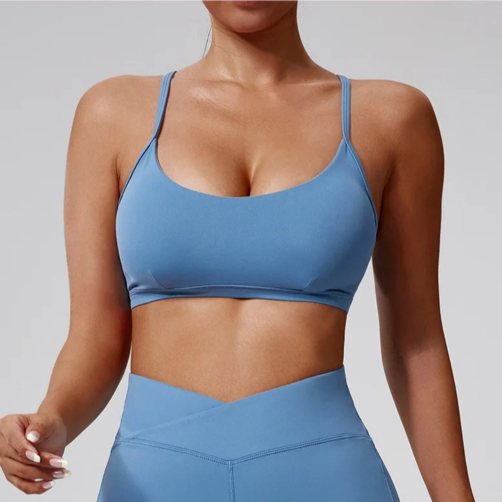 Sexy Cross Back Sports Bra Wom - Quick Dry Underwear 리뷰 및 가격