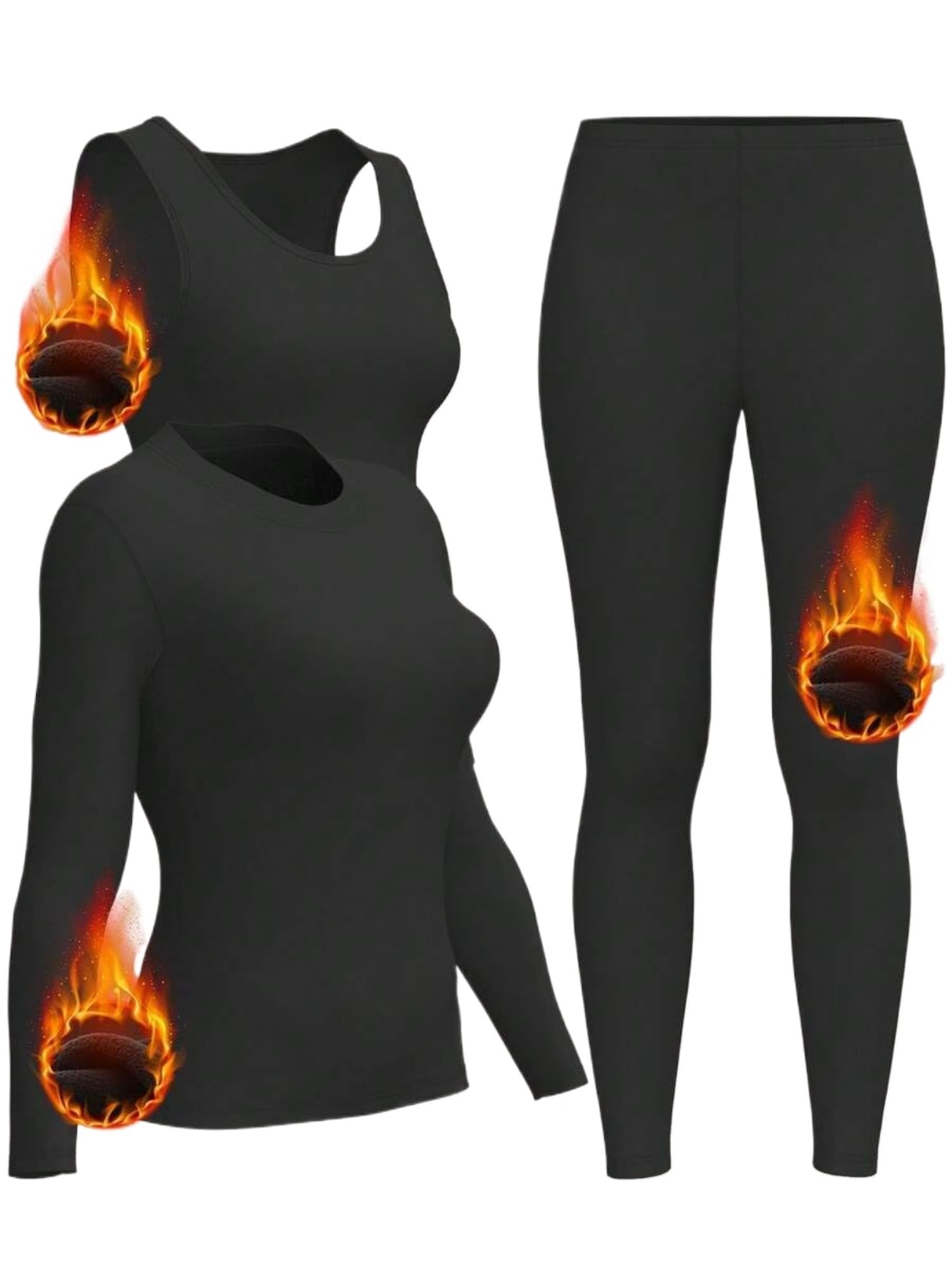 3pcs Women's Thermal Lined The - Quick Dry Underwear 리뷰 및 가격