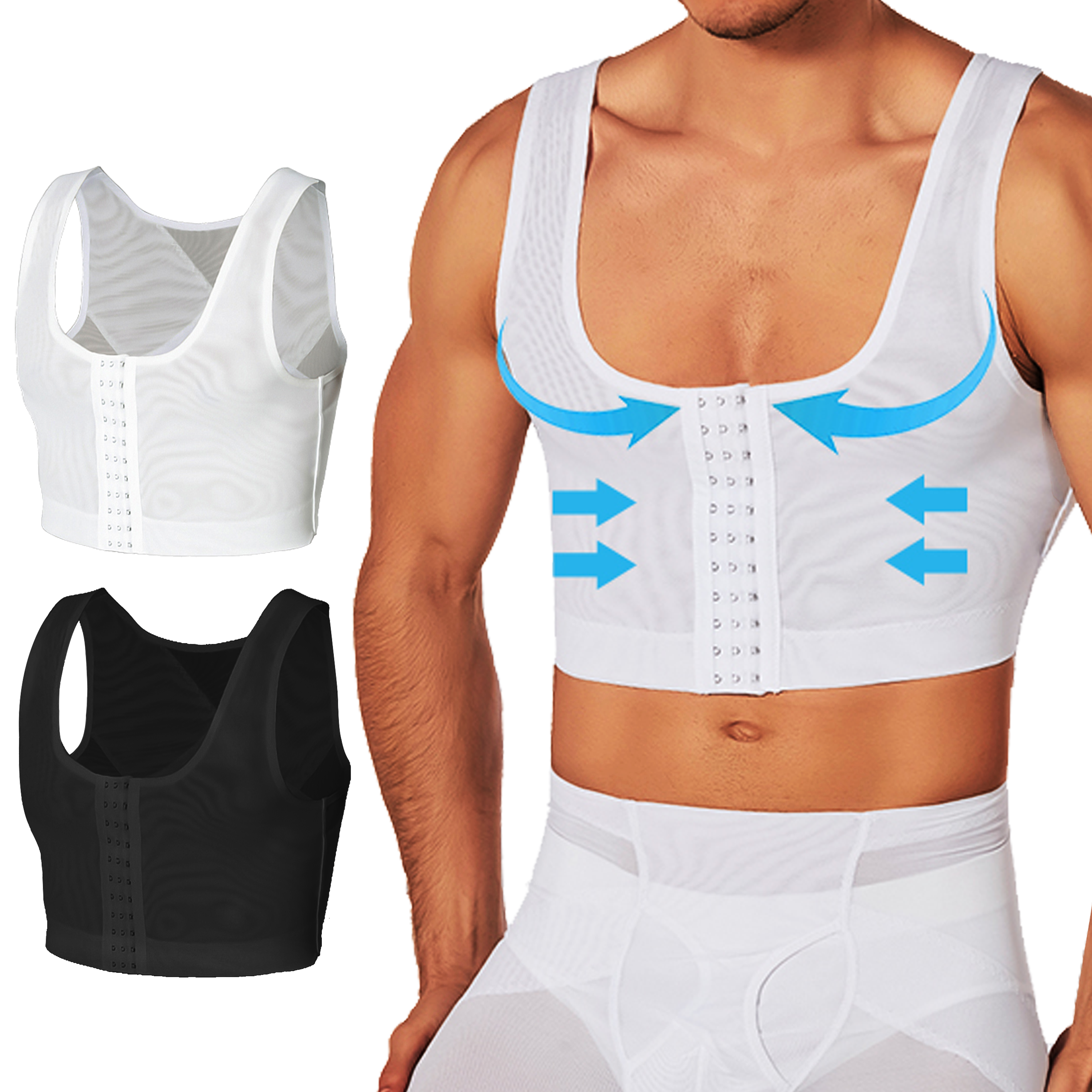 Men's Compression Corset Vest  - Sleeveless Undershirt 리뷰 및 가격