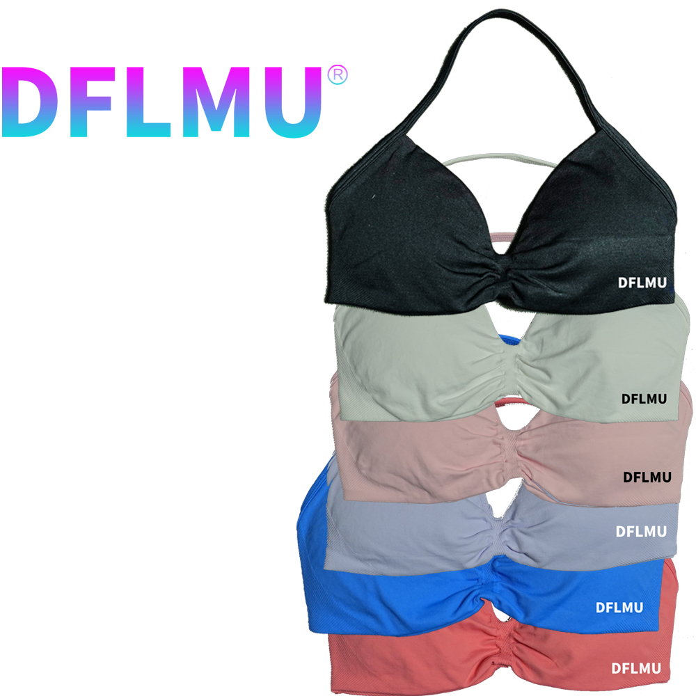 DFLMU Women Halter Sports Bra  - Suspender Tank Top 리뷰 및 가격