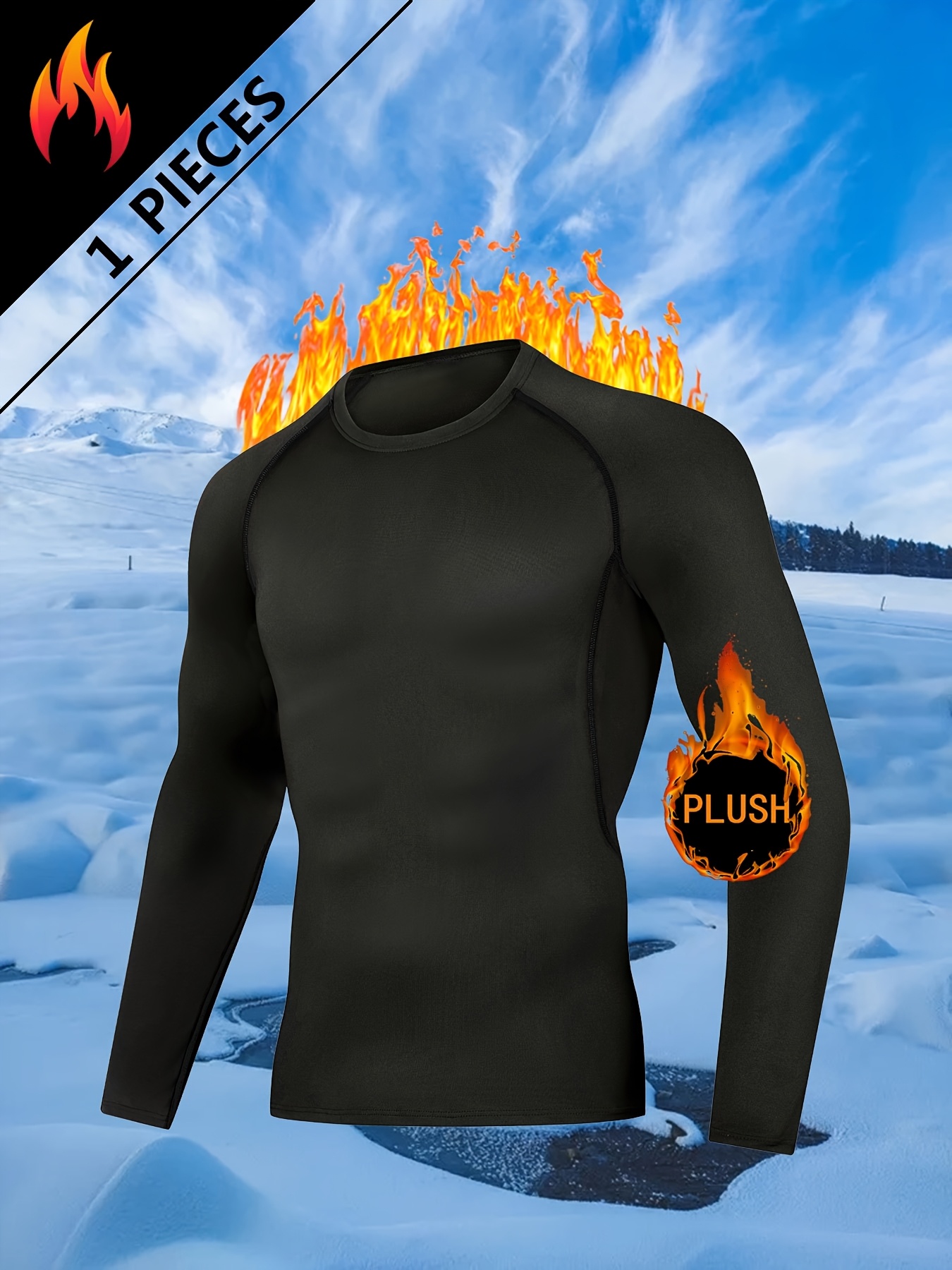 Men's Thermal Fitness Underwea - Thermal Long John 리뷰 및 가격