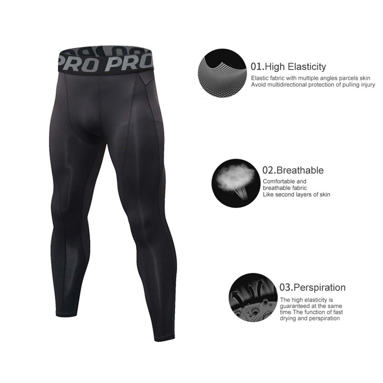 Mens Workout Compression Set P - Compression Long Pant 리뷰 및 가격