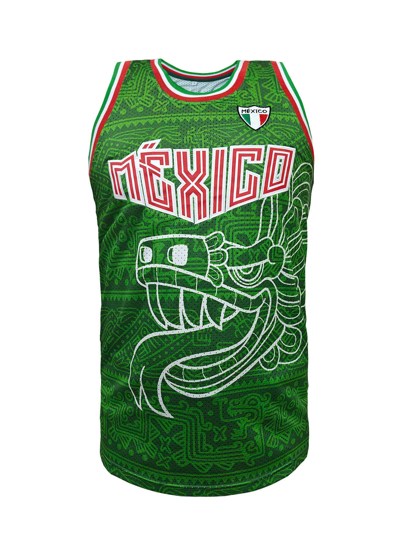 Mexico Embroidered Basketball  - Sleeveless Undershirt 리뷰 및 가격