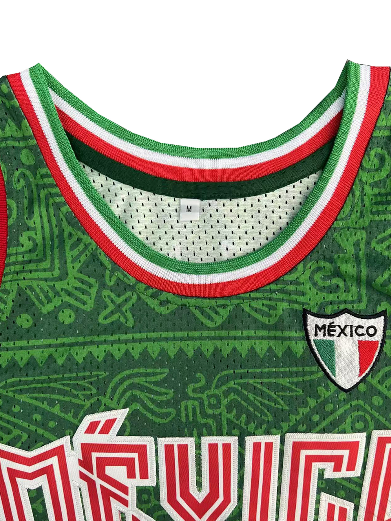 Mexico Embroidered Basketball  - Sleeveless Undershirt 리뷰 및 가격