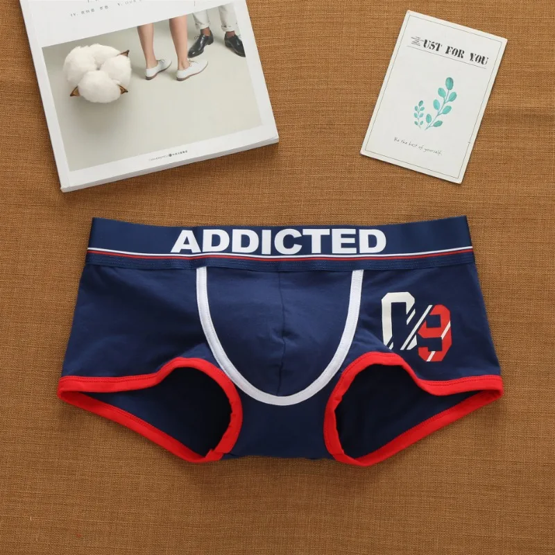 Addicted men's Korean alphabet - Boxer Brief Pack Cotton 리뷰 및 가격