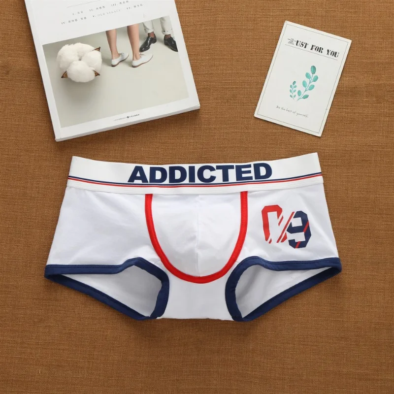 Addicted men's Korean alphabet - Boxer Brief Pack Cotton 리뷰 및 가격