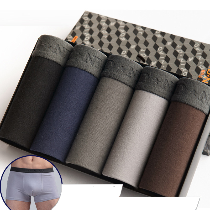 5Pcs/lot Men Underwear Cotton  - Multi Pack Underwear 리뷰 및 가격