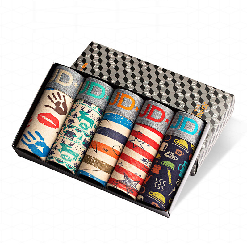 5Pcs/lot Men Underwear Cotton  - Multi Pack Underwear 리뷰 및 가격